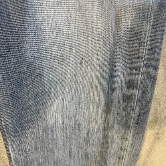 Levi's Mens 559 Jeans 36 X 34 Blue Denim Mid-Rise Medium Wash Straight Leg M1702 - Picture 4 of 12